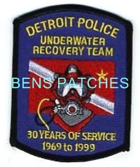 MICHIGAN,DETROIT POLICE UNDERWATER RECOVERY TEAM 1_wm